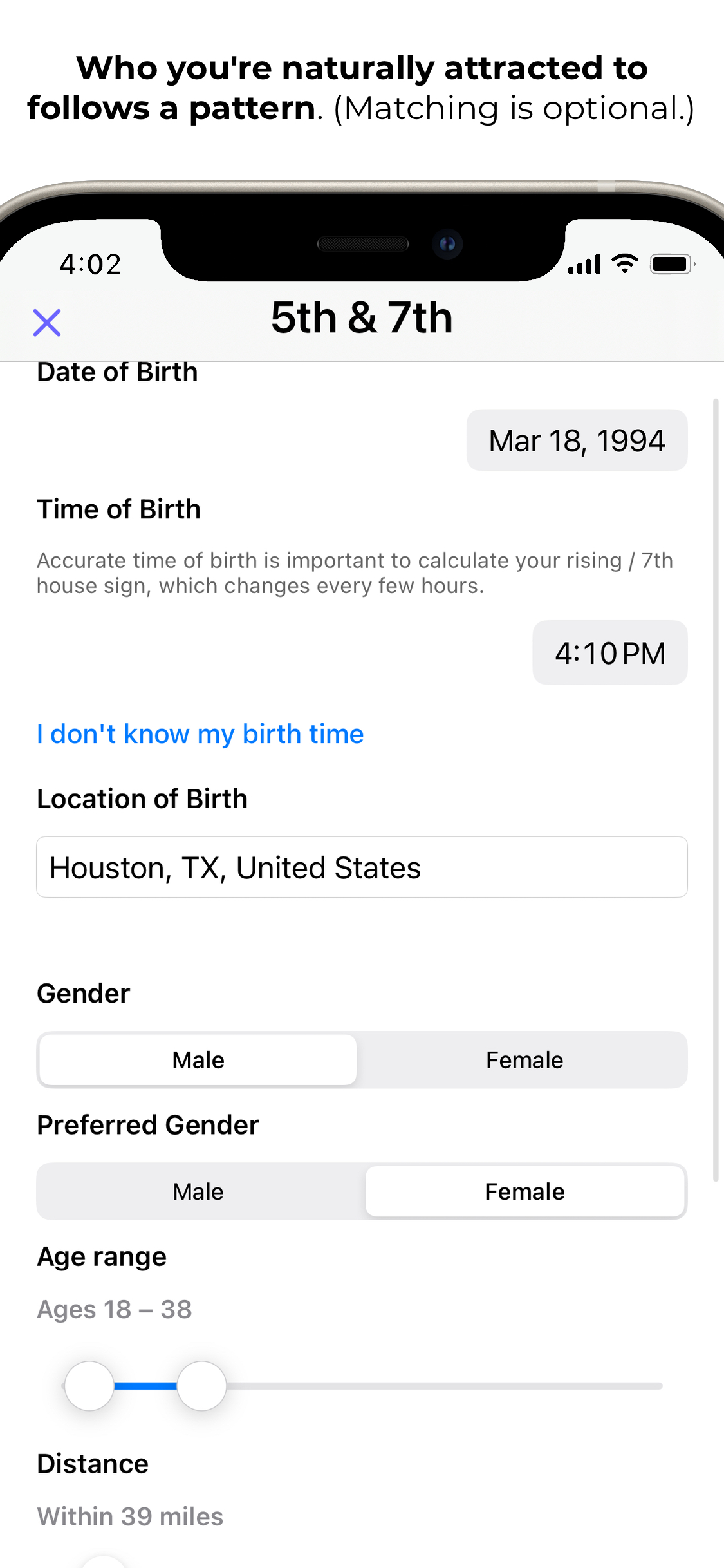 Onboarding screenshot