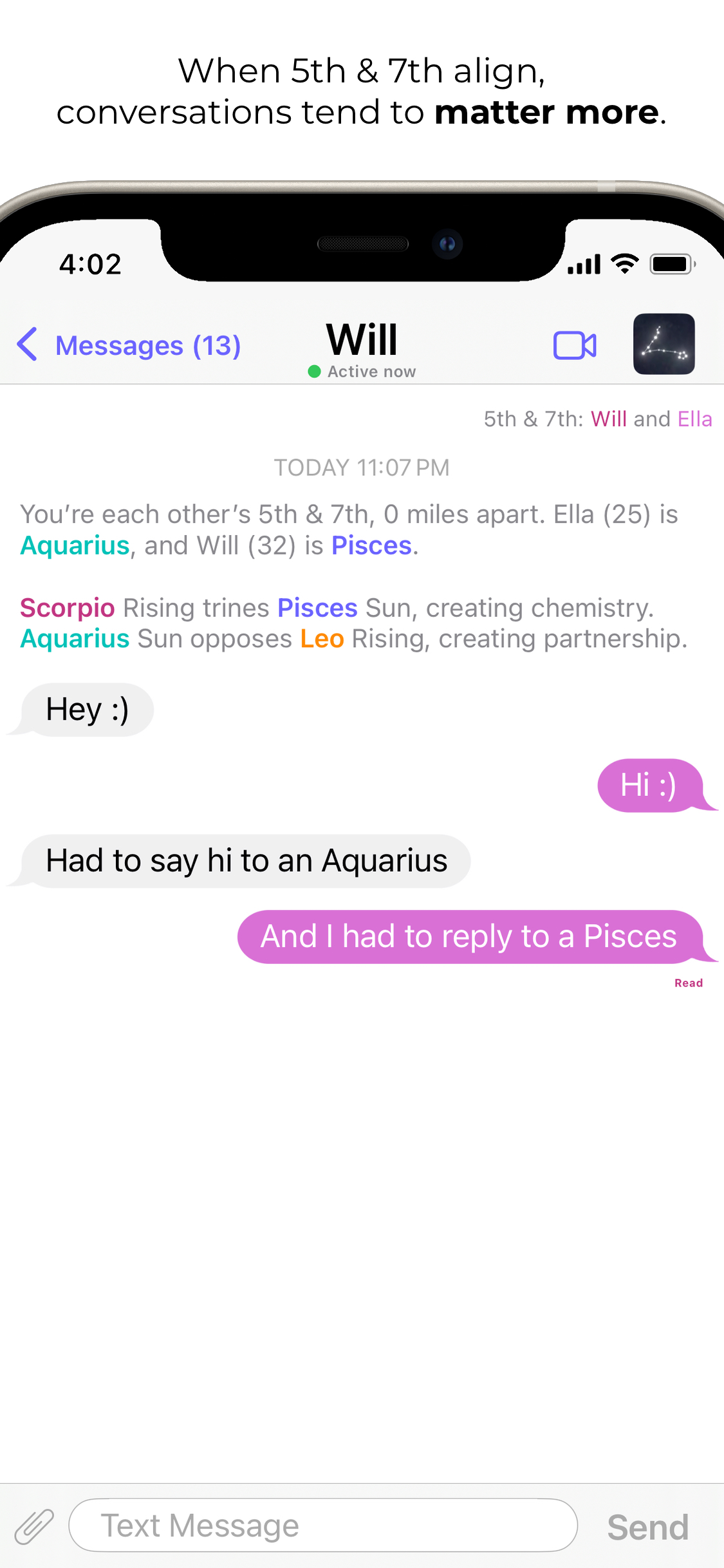 Chat screenshot