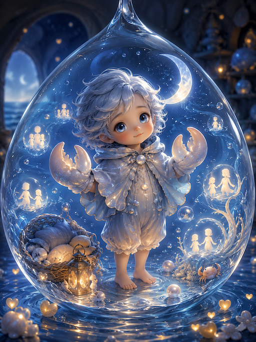 Cancer constellation icon